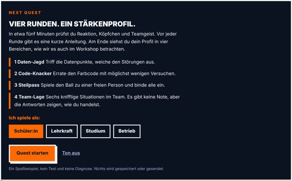 Next: Das Browserspiel „Next Quest“